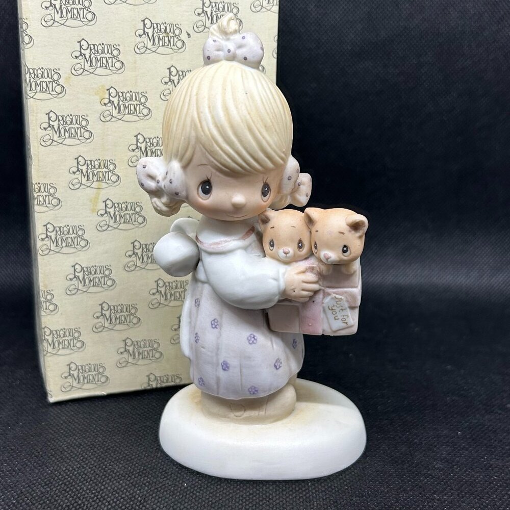 No mark! Precious Moments "To Thee With Love" figurine